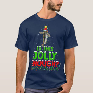 Xmas Lighting Is This Jolly Enough Sculpins Christ T-Shirt