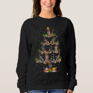 Xmas Lighting Santa Australian Cattle Dog Christma Sweatshirt