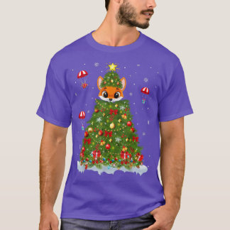 Xmas Lights Matching Family Funny Fo Christmas Tre T-Shirt