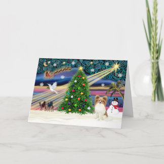 Xmas Magic-Papi-fawn Holiday Card