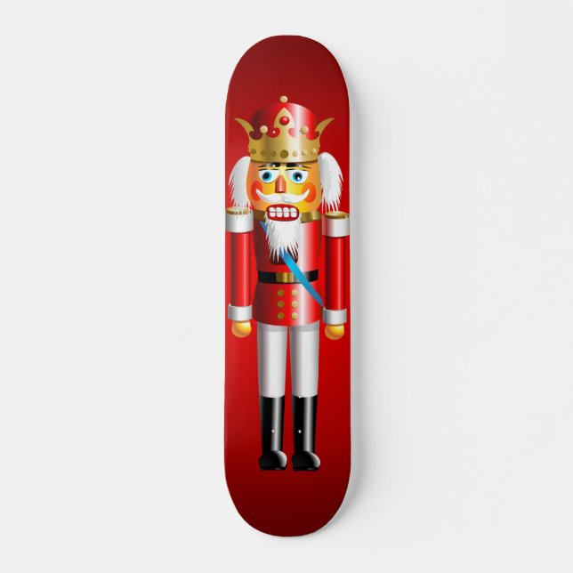 Xmas Nutcracker King Skateboard (Front)