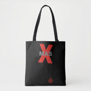 Xmas & Ornaments Ball + your backgr. & ideas Tote Bag