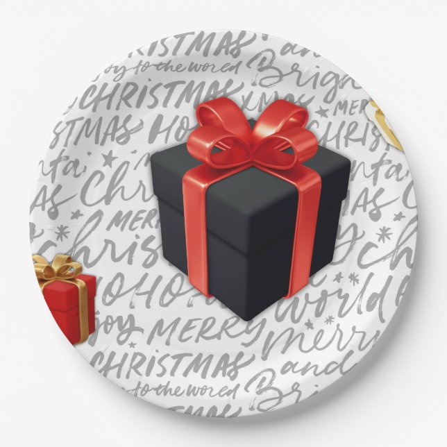 Xmas paper plate (Front)