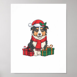 Xmas Party Decoration Australian Shepherd Dog Chri