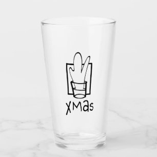 Xmas Party Glass