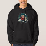 Xmas Pig Santa on Christmas Pig 1 Hoodie<br><div class="desc">Xmas Pig Santa on Christmas Pig 1</div>