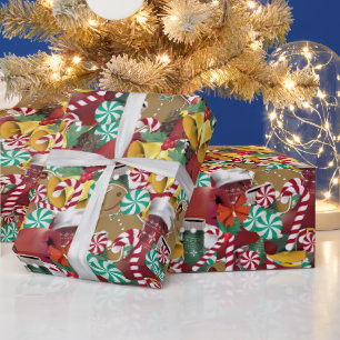 Xmas Potpourri Wrapping Paper