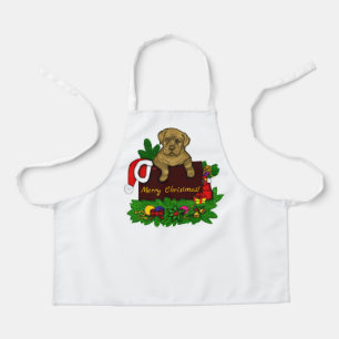 XMas Puppy Apron