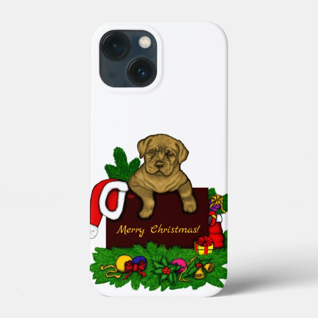 XMas Puppy Case-Mate iPhone Case (Back)