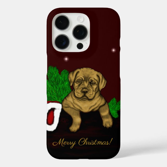 XMas Puppy Case-Mate iPhone Case (Back)