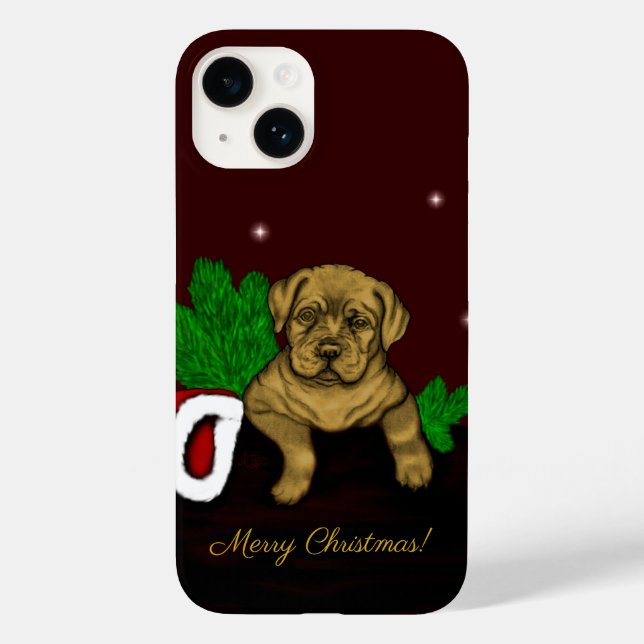 XMas Puppy Case-Mate iPhone Case (Back)
