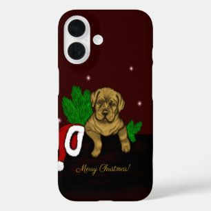 XMas Puppy iPhone 16 Case