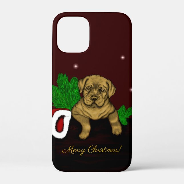 XMas Puppy Case-Mate iPhone Case (Back)