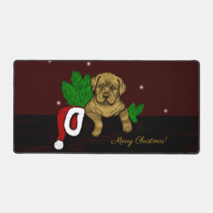 XMas Puppy Desk Mat