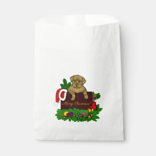 XMas Puppy Favour Bag