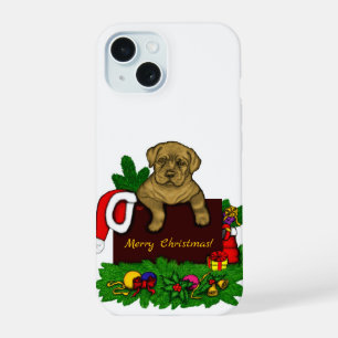 XMas Puppy iPhone 15 Case