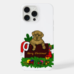 XMas Puppy iPhone 15 Pro Max Case