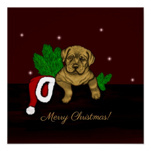 XMas Puppy Poster (Front)