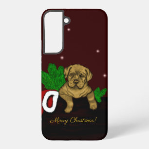 XMas Puppy Samsung Galaxy Case