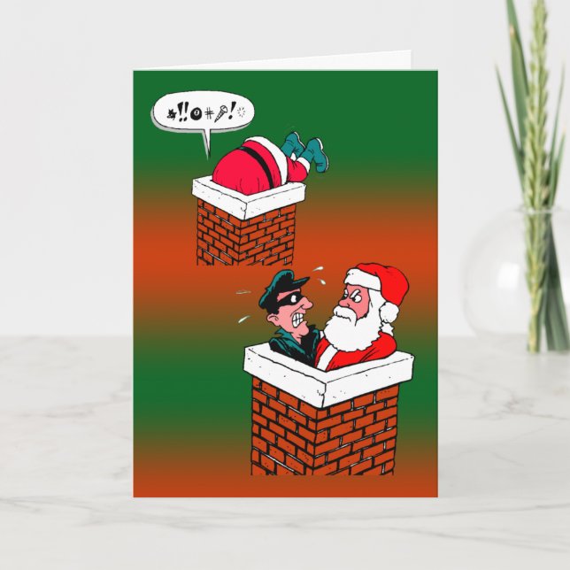 Xmas Robber Card (Front)