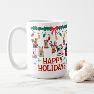 xmas roof coffee mug 15oz