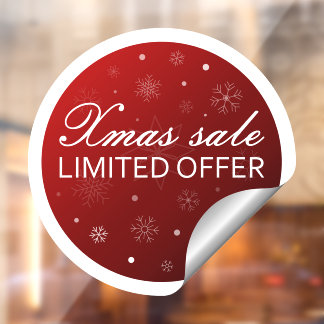 Xmas Sale Limited Offer - Red Silver 