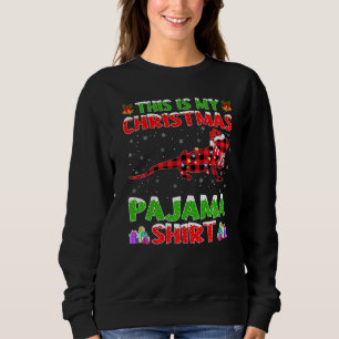 Xmas Santa Hat This Is My Bearded Dragon Christmas Sweatshirt