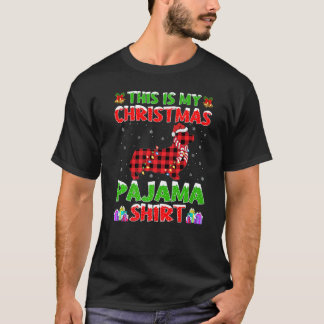 Xmas Santa This Is My Corgi Christmas Pajama T-Shirt