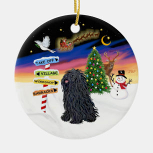 Xmas Signs - Puli Ceramic Tree Decoration