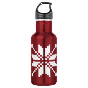 Xmas Snowflake Christmas Pattern 532 Ml Water Bottle