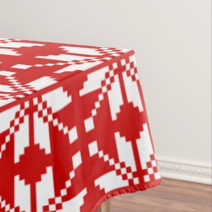 Xmas Snowflake Christmas Pattern Tablecloth