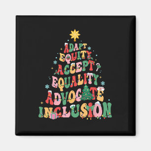 Xmas Special Education Teacher Funny Sped Teacher Magnet