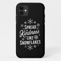Xmas Spread Kindness Like Snowflakes Christmas 