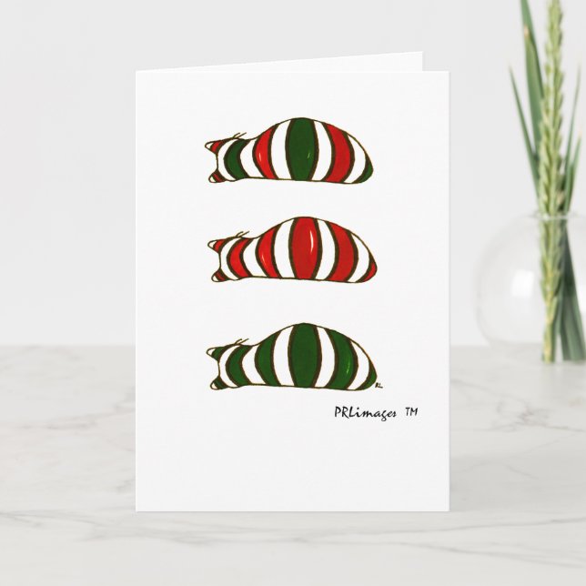 Xmas Stacking Cats Card (Front)