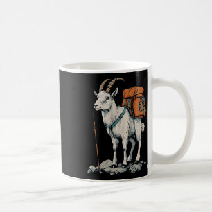 Xmas Store Mountain Goat Backpacker Camping Hiking Coffee Mug