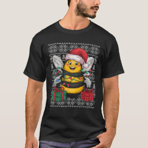 Xmas Sweater Style Ugly Santa Hat Bumble Bee Chris