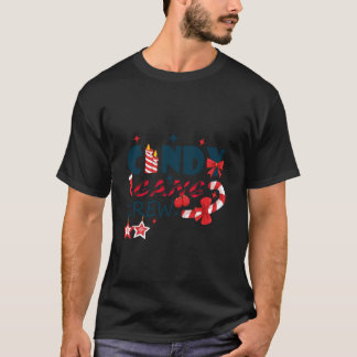 Xmas Sweet candy cane crew for family and cousin c T-Shirt