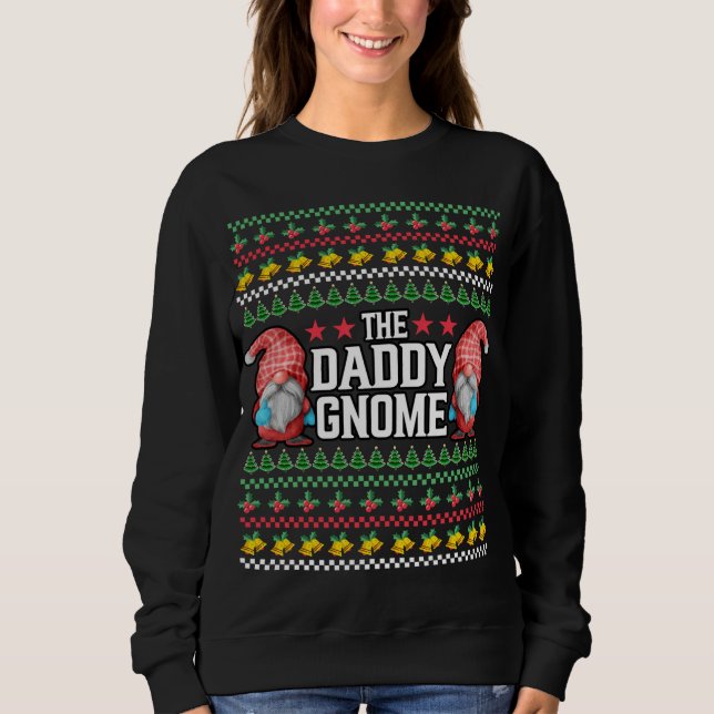Xmas The Daddy Gnome Ugly Christmas Gnomes Sweater (Front)