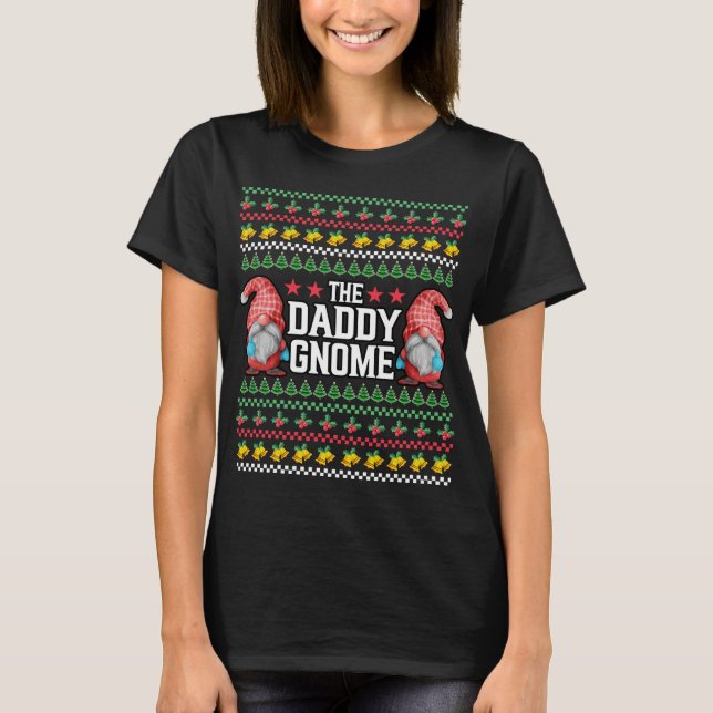Xmas The Daddy Gnome Ugly Christmas Gnomes Sweater (Front)