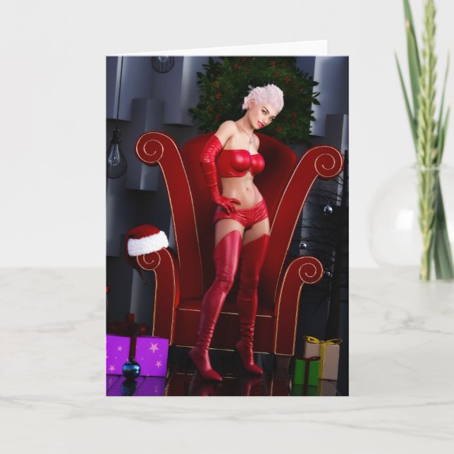 Xmas time holiday card (Front)