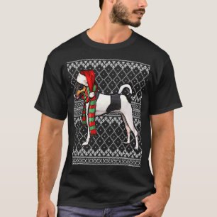 Xmas Toy Fox Terrier Santa Claus Hat Ugly Christma T-Shirt