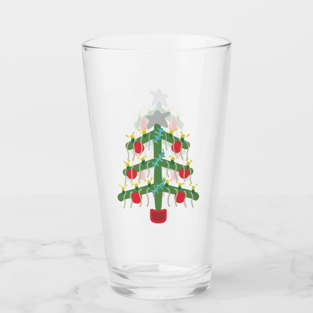 Xmas Tree Glass (Front)