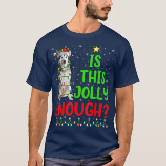 Xmas Tree Is This Jolly Enough Alaskan Malamute Ch T-Shirt
