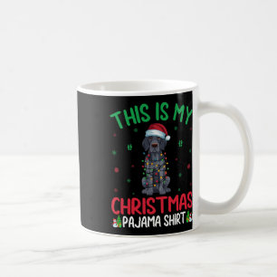 Xmas Tree Santa German Shorthaired Pointer Dog Chr Coffee Mug