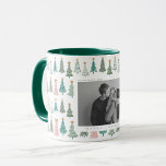 Xmas Trees Coloured Noel Christmas Mug<br><div class="desc">Xmas Coloured Noel Christmas Wrapping Paper Sheets</div>