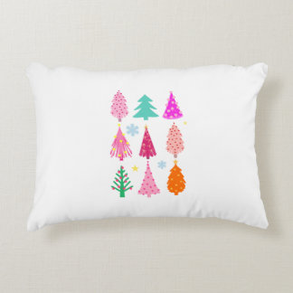Xmas trees decorative cushion
