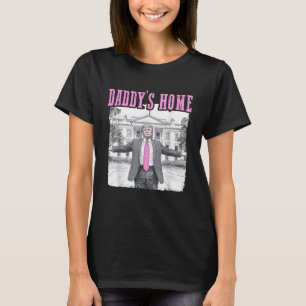 Xmas Trump 2024 Take America Back Daddy's Home T-Shirt