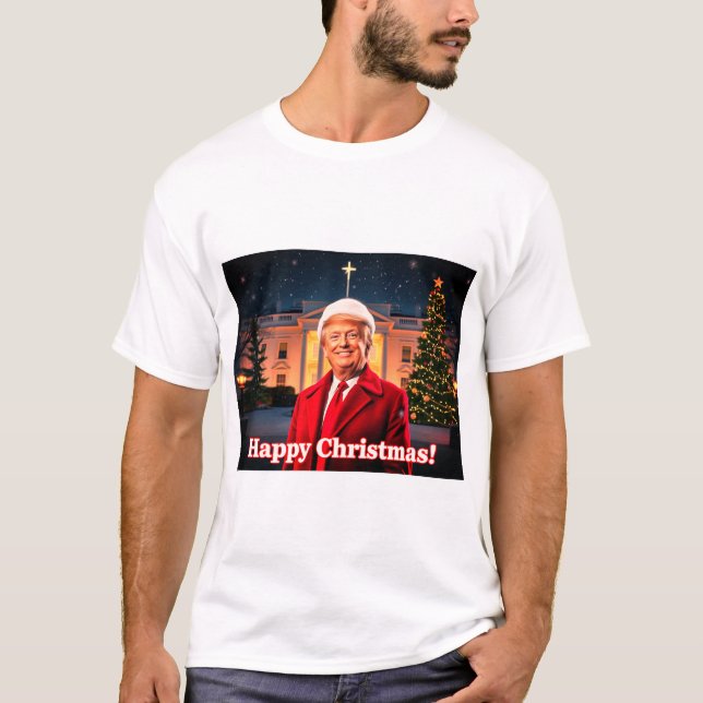Xmas Trump Tshirt, Trump for President Shirt, Chri T-Shirt (Front)