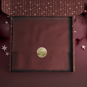 Xmas Wine Solid Color Tissue Paper