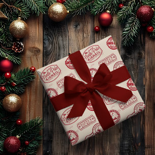 Xmas Wine Solid Colour 1.5 inch Satin Ribbon